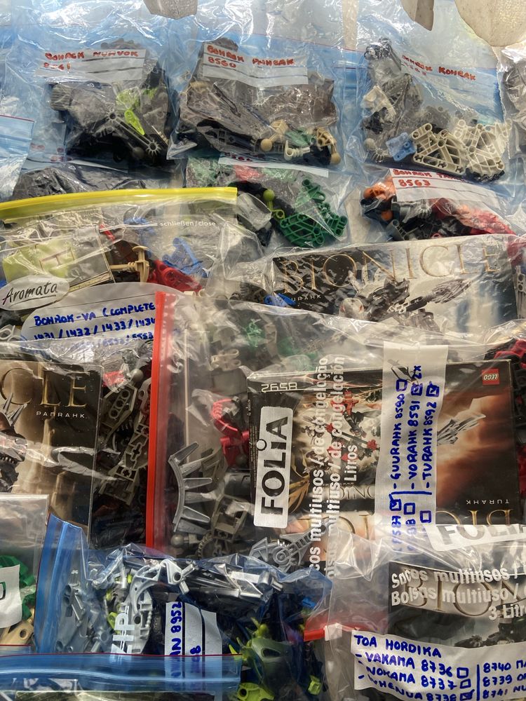 Coleção LEGO Bionicle