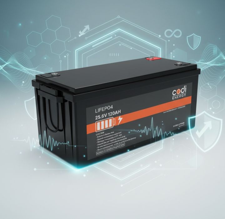 Акумулятор Codi LiFePO4 25.6V / 120Ah
