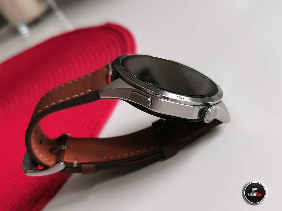 JAK NOWY Huawei Watch GT4 Classic 46mm srebrny skóra KPL GW. 08.2027