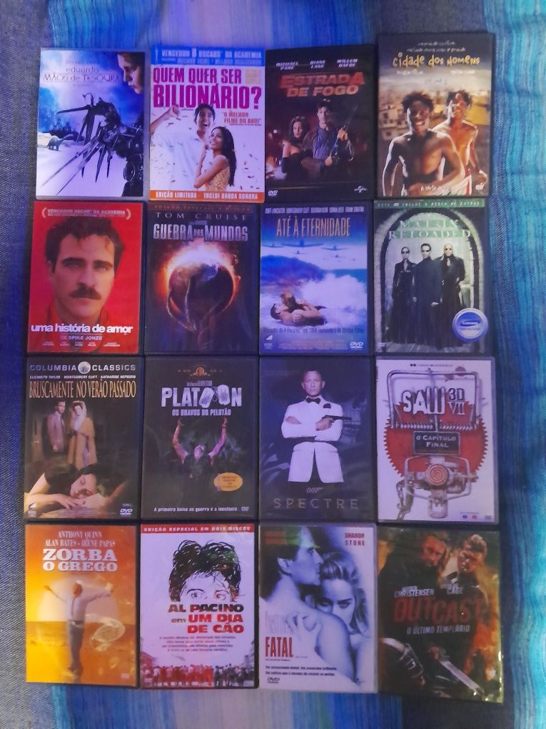 Dvds de filmes variados temas