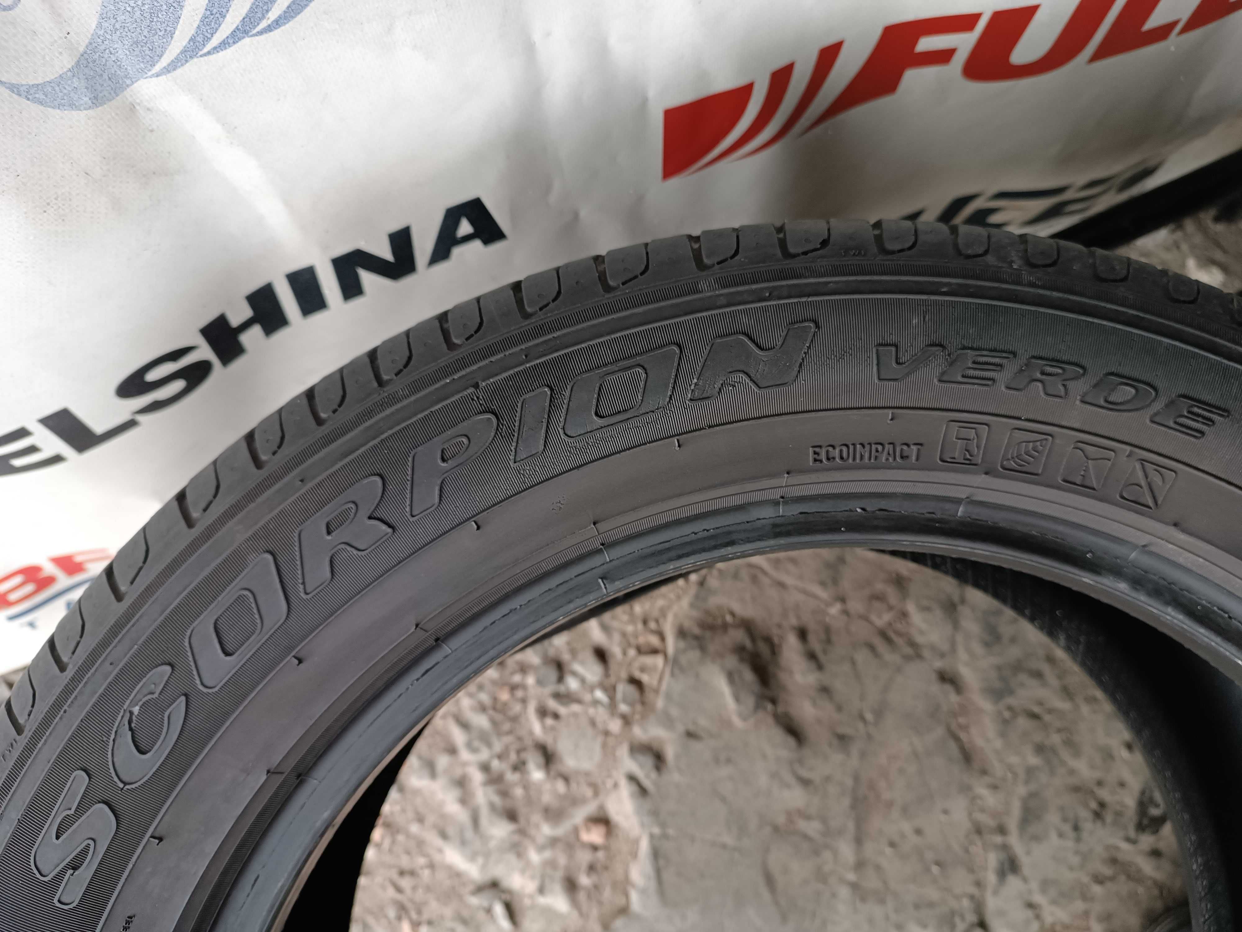 Літні шини 235/55 R18 Pirelli scorpion verde	6,3мм