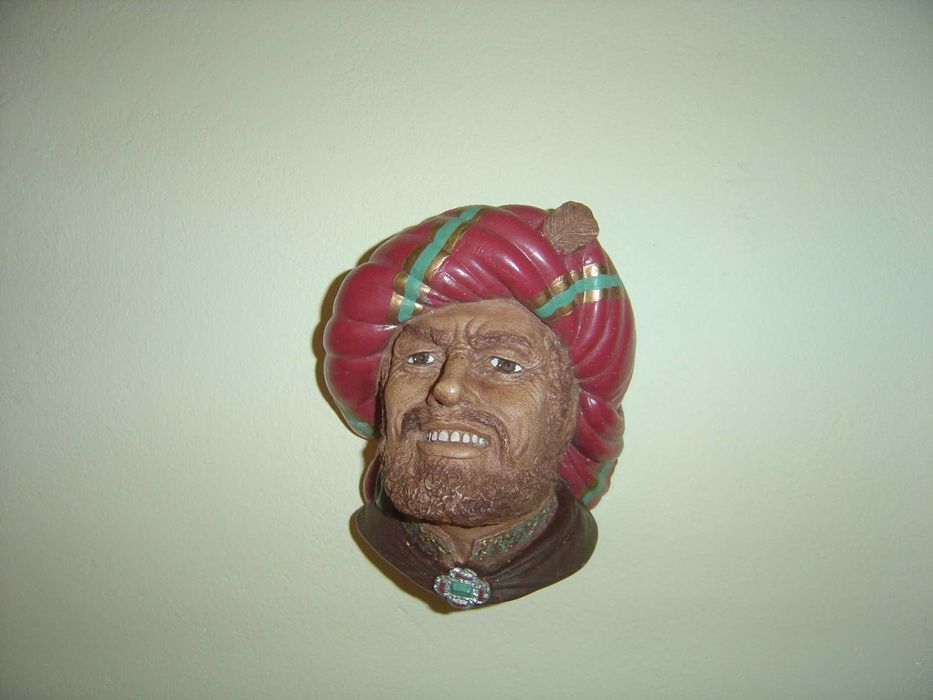 Bossons - cabeças de gesso inglesas várias