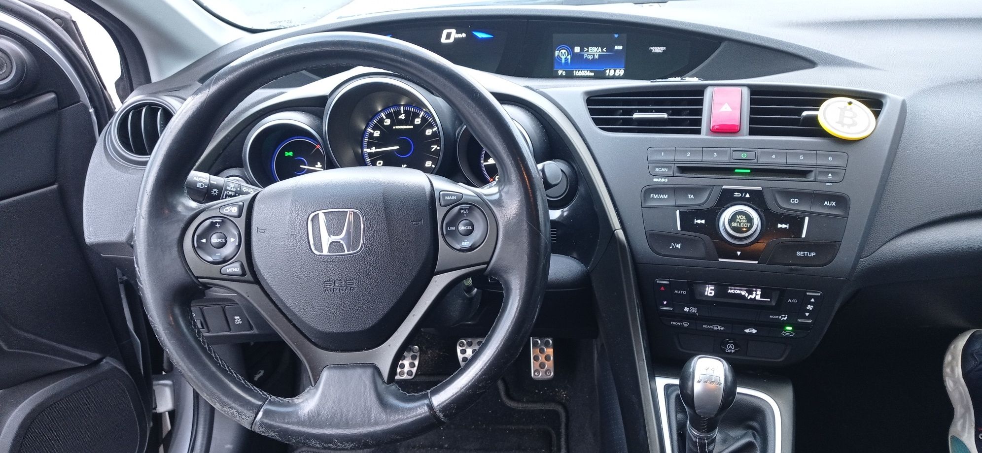 Honda Civic 2012 rok 1339cm3 benzyna