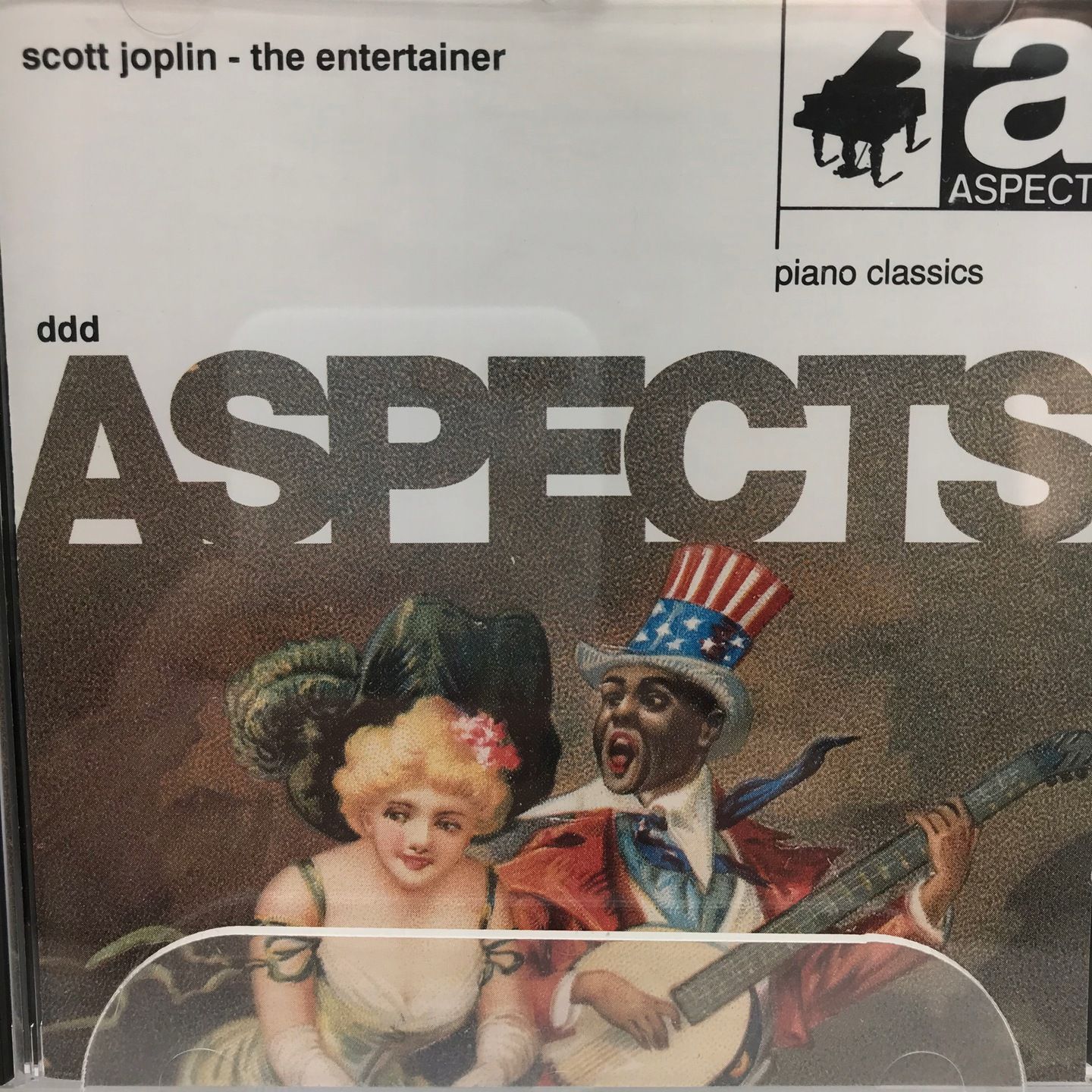 cd - scott joplin - piano classics the entertainer