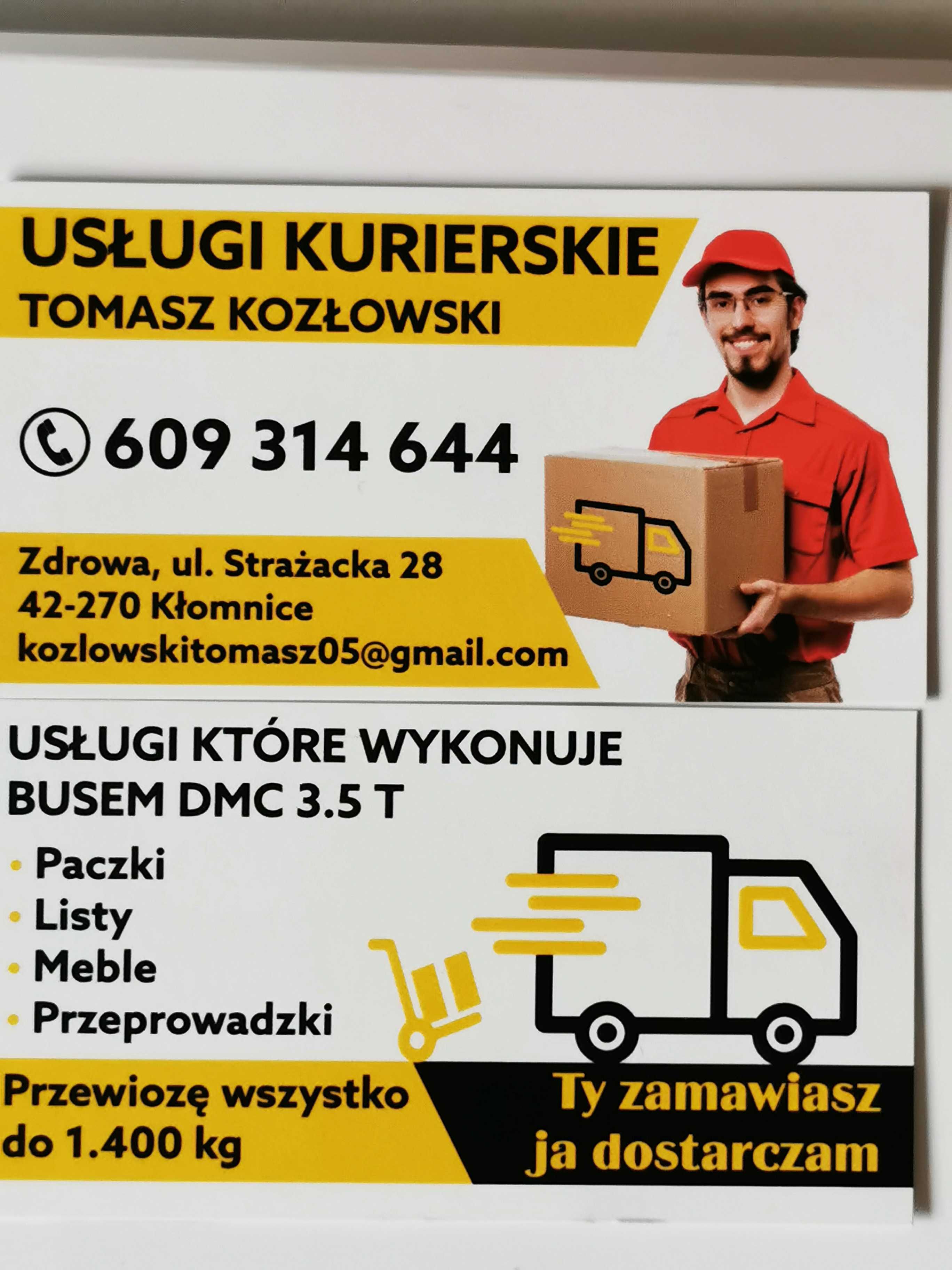 Usługi kurierskie