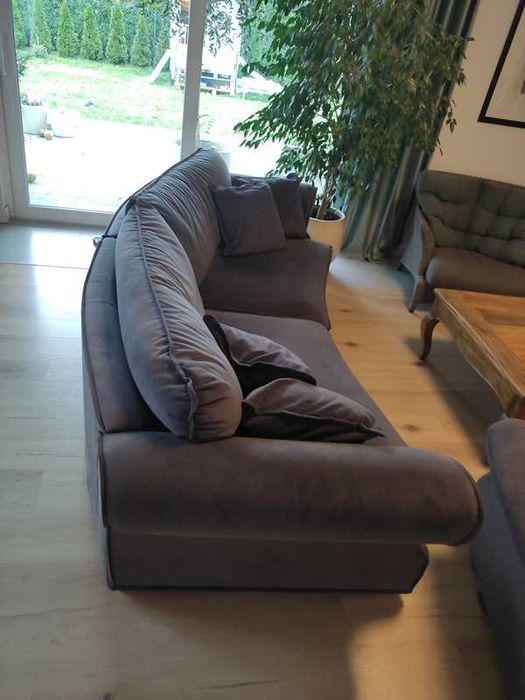 Sofa 2,7x1,1m + fotel 1,2x1