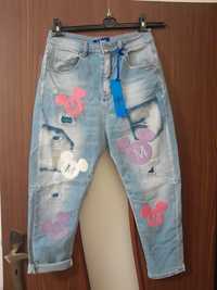 Spodnie damskie jeans