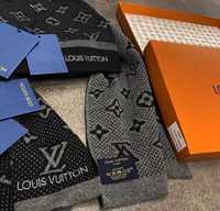 Шапка и шарф Louis Vuitton мужская шапка мужской шарф LV gu567