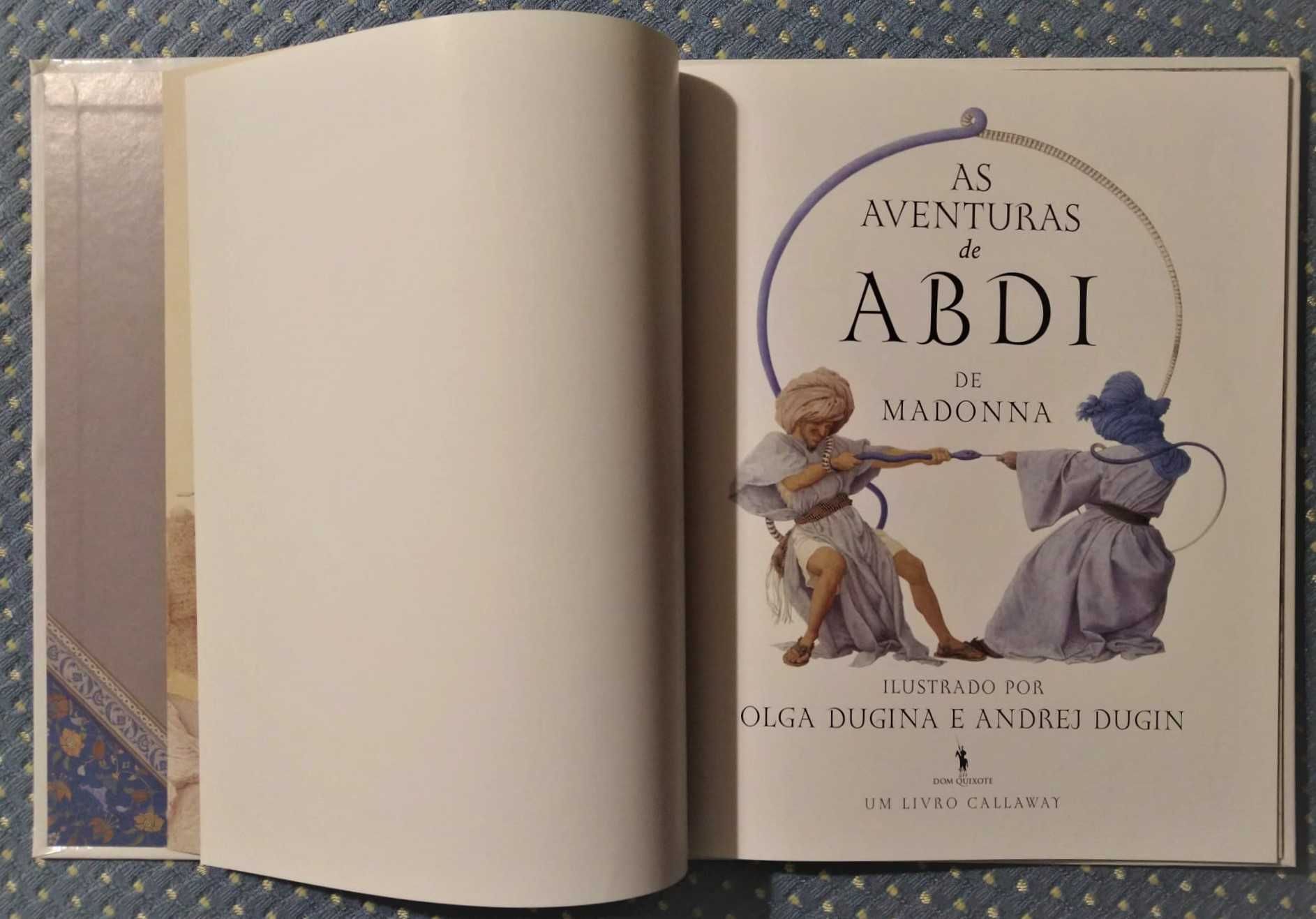 "As Aventuras de ABDI" de Madonna 2ª Ed. 2007 - Ilustrado a Cores