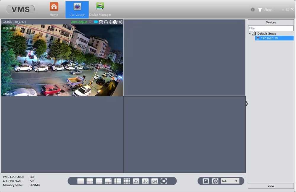 WYDAJNY NVR 4K H.265 Wideorejestrator CCTV 8 kamer IP  8MP/4K 1009r-kl