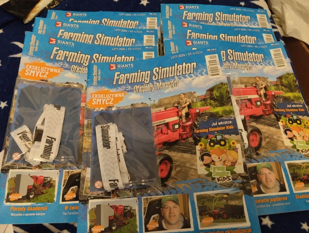 Farming Simulator gazetki z dodatkami