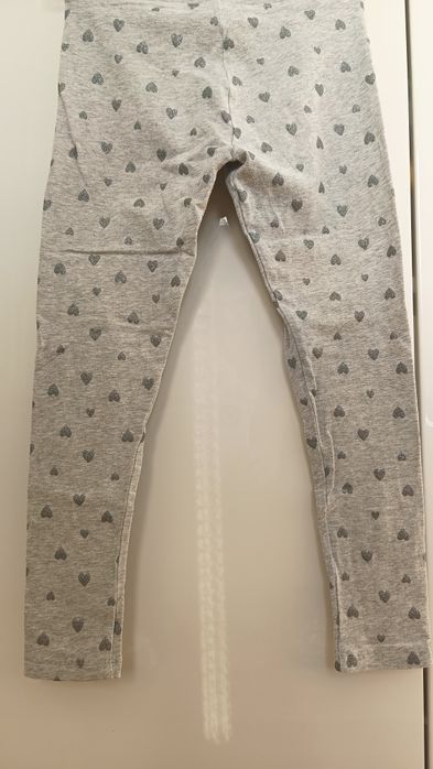 Legginsy dziewczęce next w serca