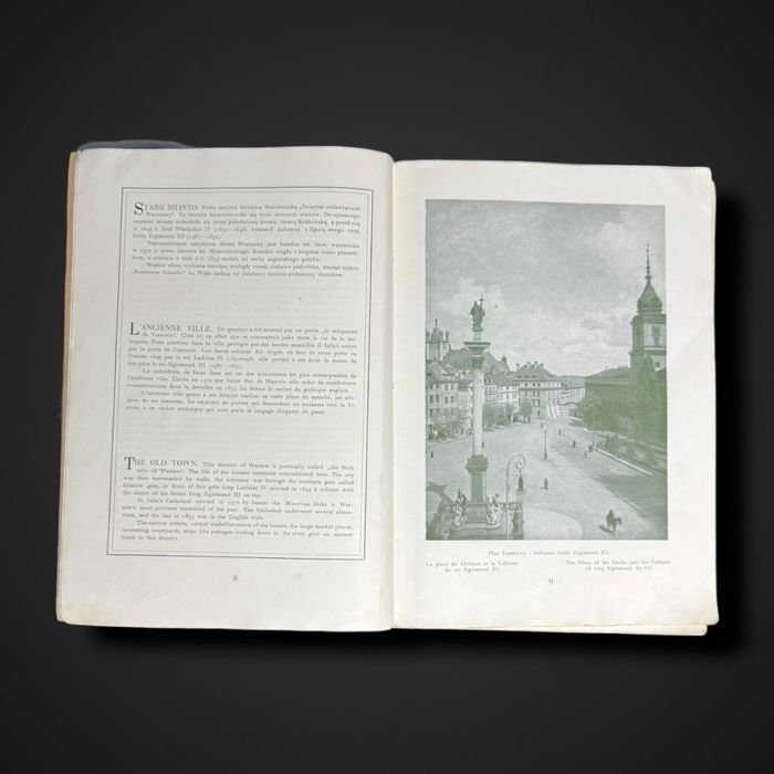 Warszawa Varsovie 1927 Polskie Towarzystwo Krajoznawcze j5/092761