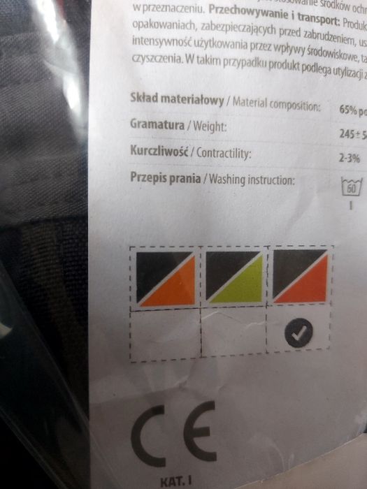 Ogrodniczki męskie robocze