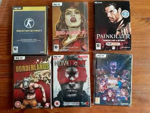 Jogos PC alguns novos selados vários preços