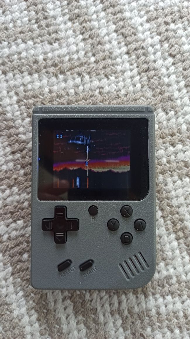 Мини игровая приставка пиксельные игры game boy sega картриджи тетрис