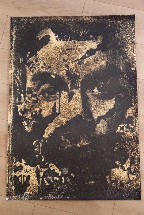 VHILS-"ACQUAINT 1", 2022. Ed. 2/3 P.P. (Certificado de Autenticidade)
