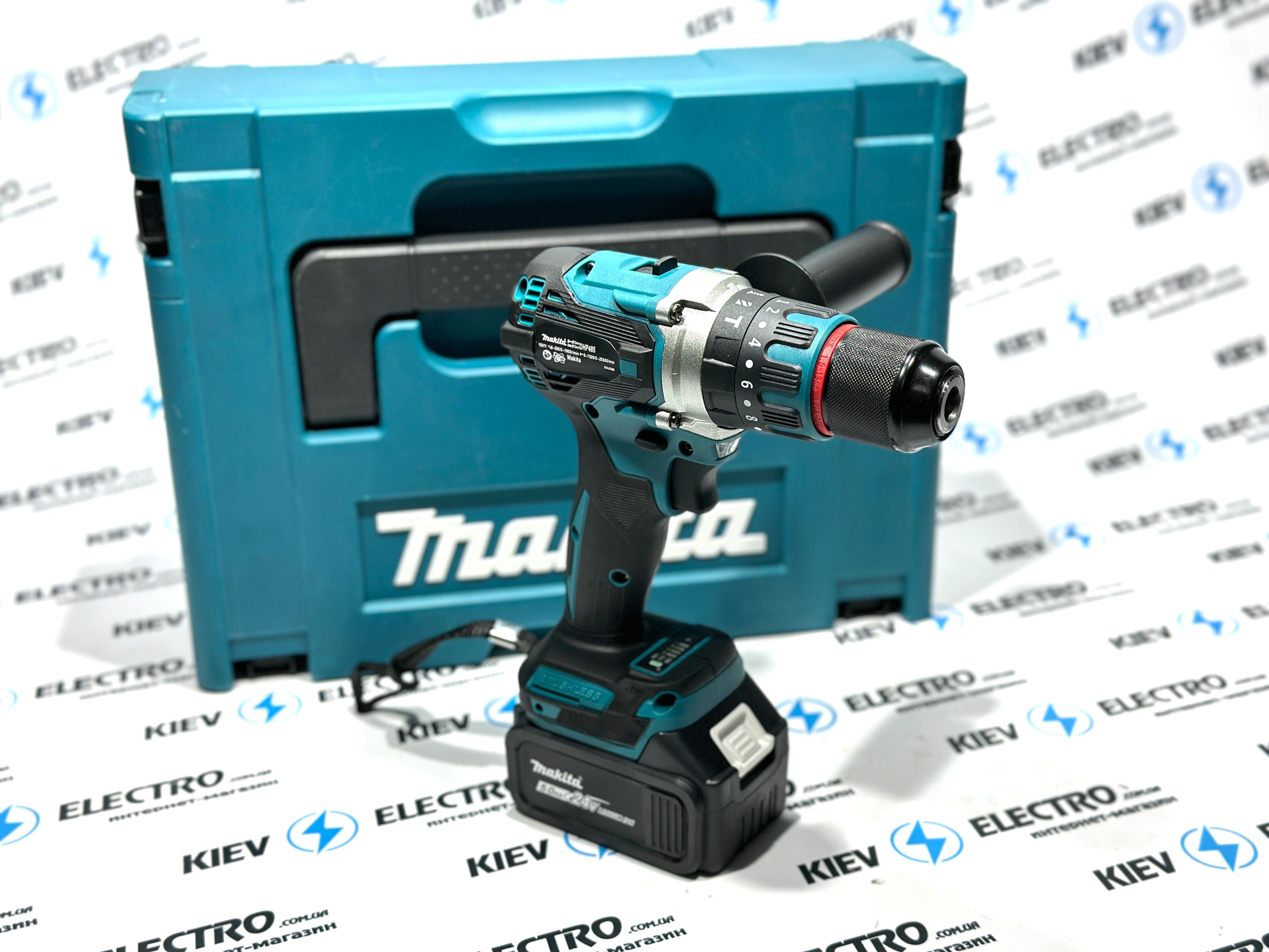 Шуруповерт Makita DDF485 и Болгарка Makita  24V/5Ah (Безщеточный )