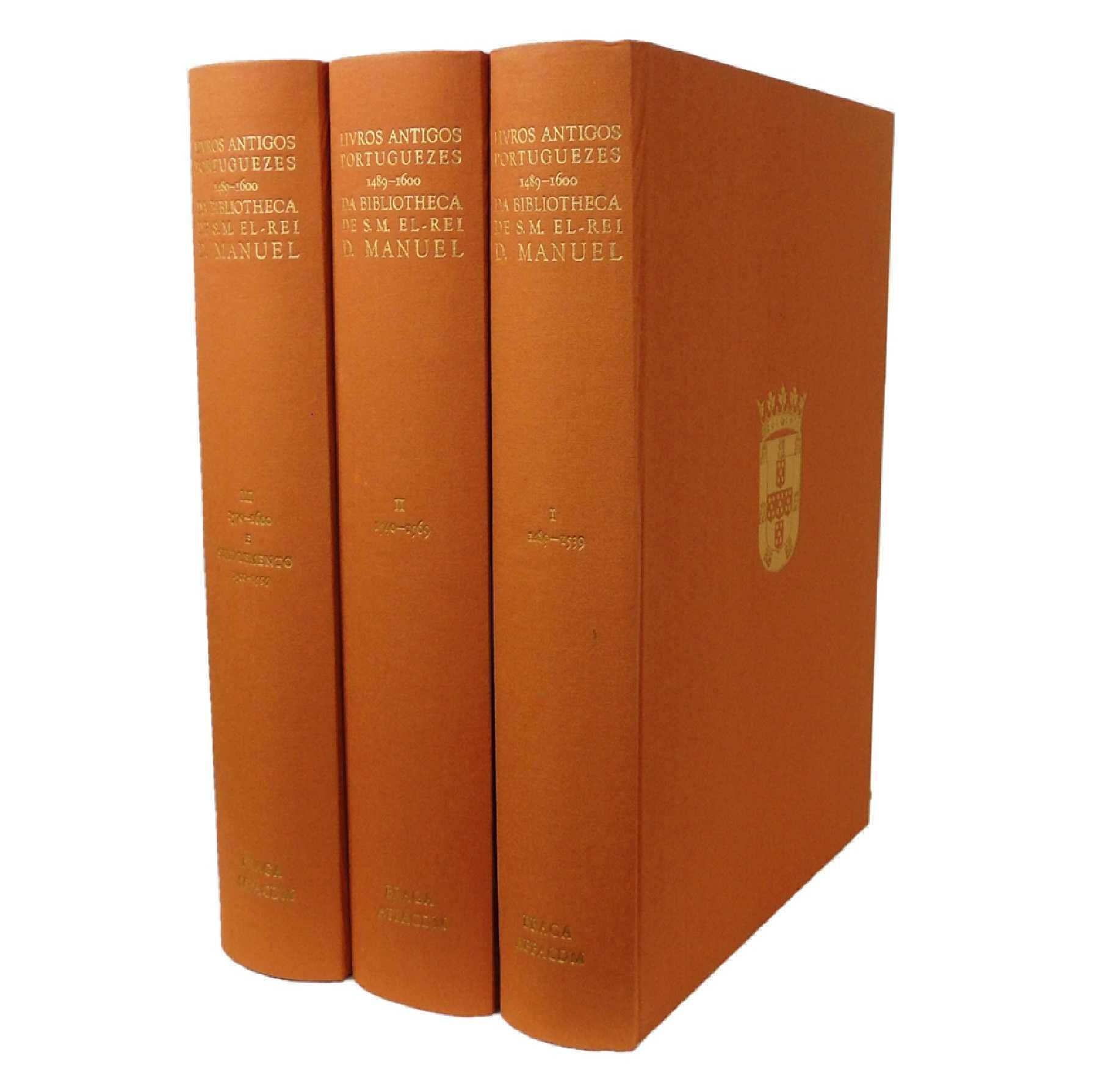 LIVROS ANTIGOS PORTUGUEZES 1489 a 1600