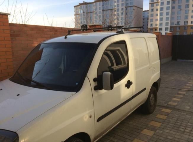 Автобагажник AS 42 H 37 на крышу FIAT Doblo в штатные места