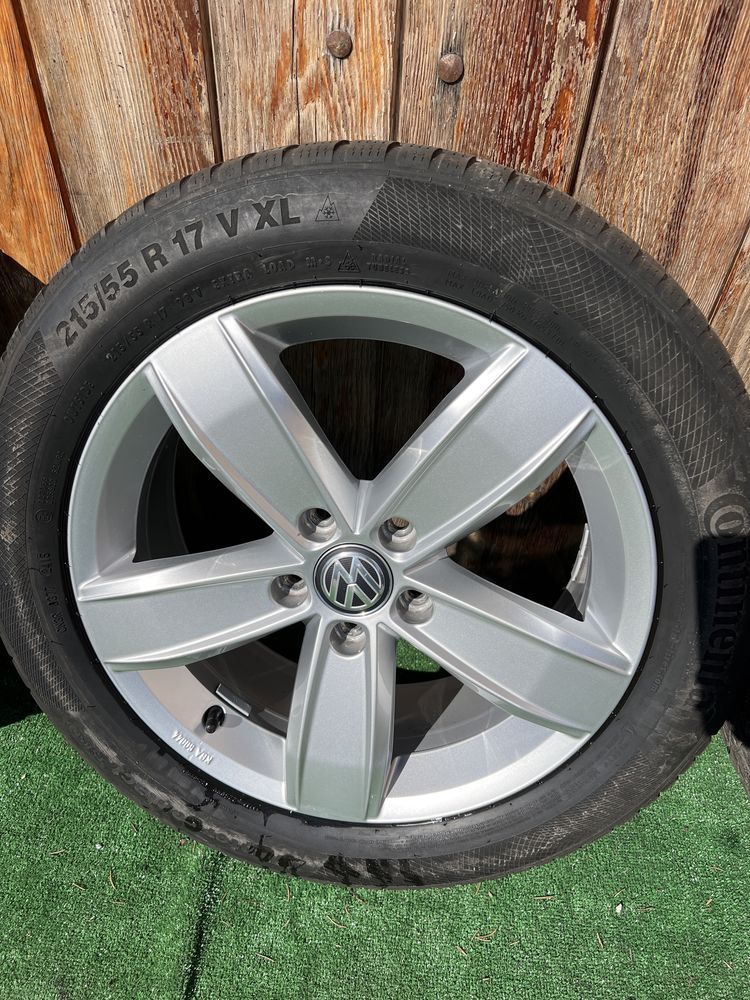 Alufelgi 5x112 Volkswagen  17 cali oryginał bez opon