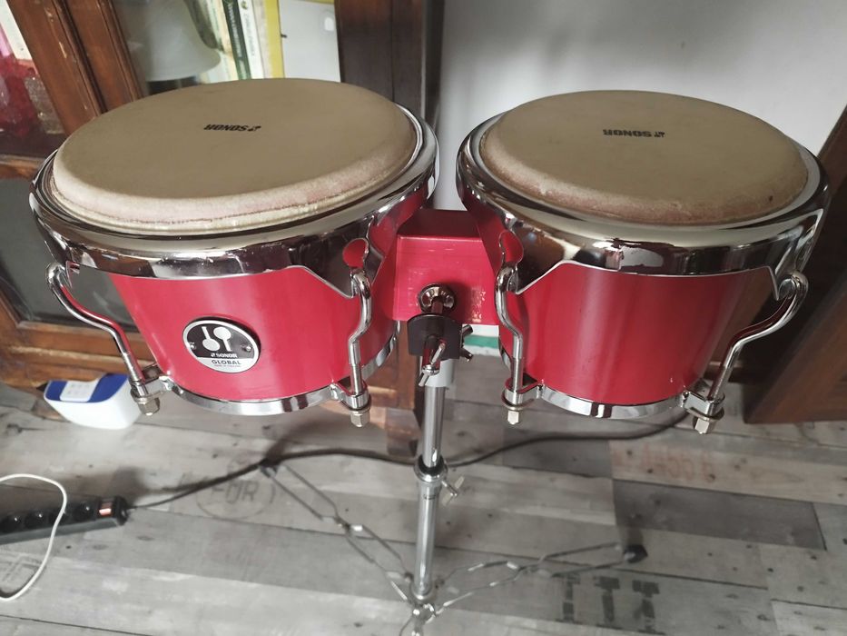 Bongosy Sonor Global ze statywem (conga, congitas)