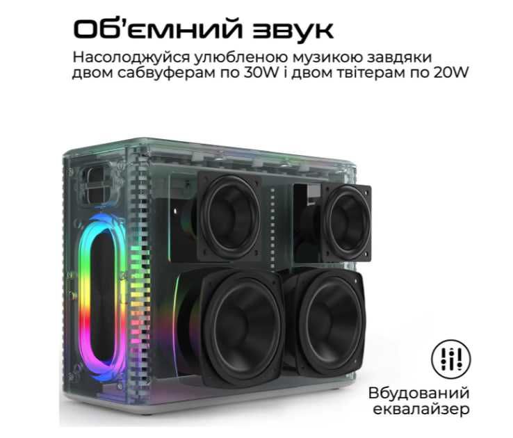 Акустична Система HiFuture Music box 100W BLACK