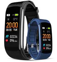 Smartband Giewont Fit&GO Duo GW200-6 - Black + Pasek Smart Navy