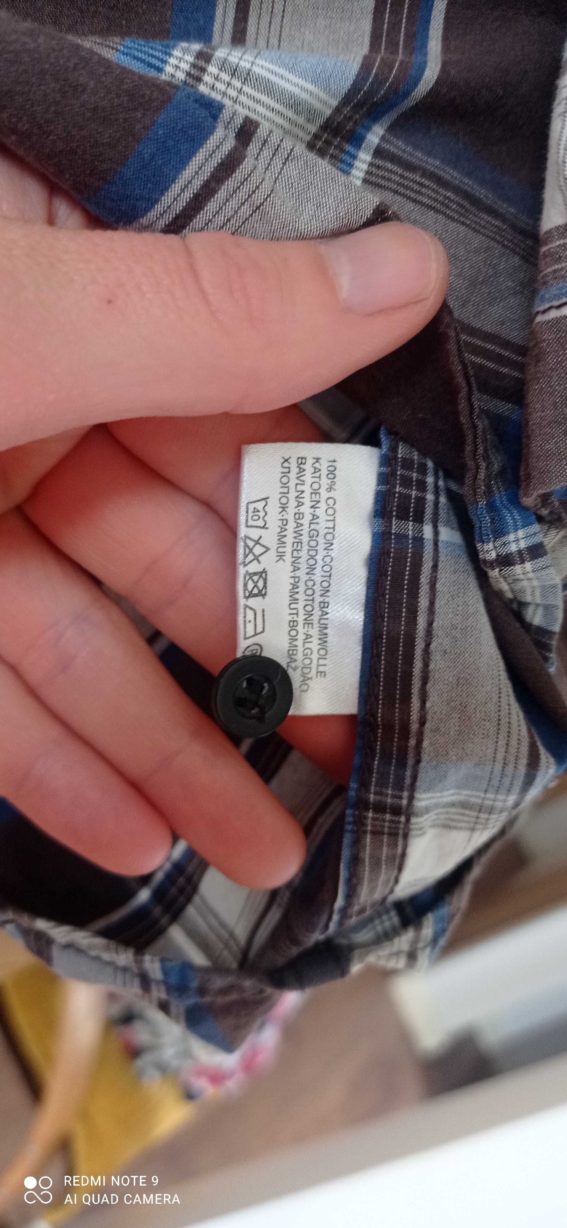 C&A elegancka koszula w kratę XL