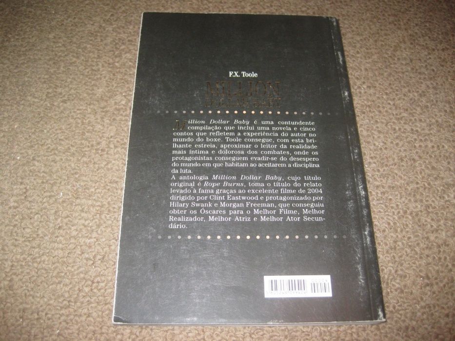 Livro “Million Dollar Baby” de F.X. Toole