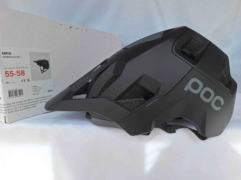 Kask rowerowy Poc Kortal Uranium Black Matt M 55-58cm