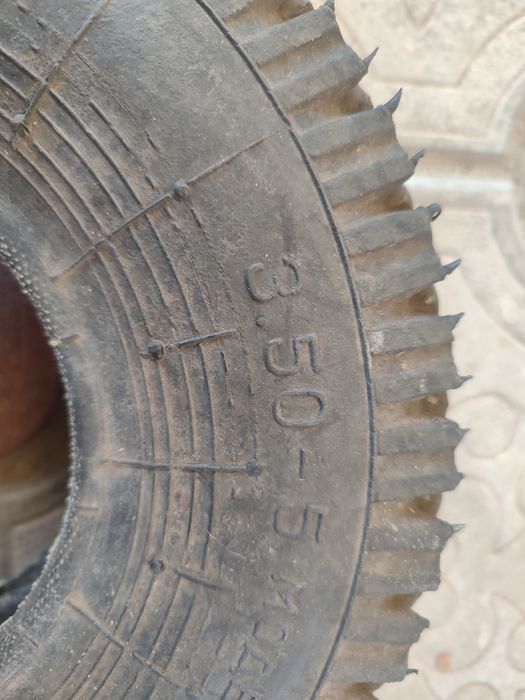 Покришка 3.5*5 без камери для картів,садових візків,тачок,моноблоків.