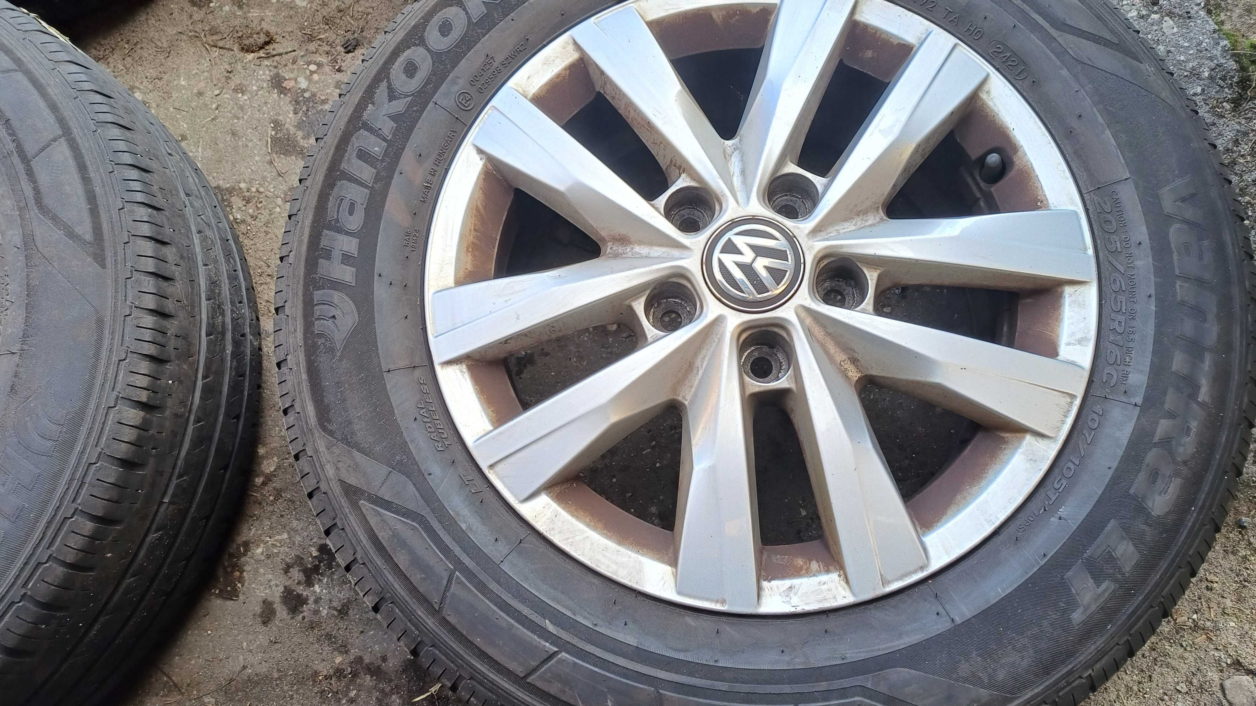 Koła aluminiowe Vw Transporter T5 T6 T7 Crafter 2 Man TGE 5x120 16"