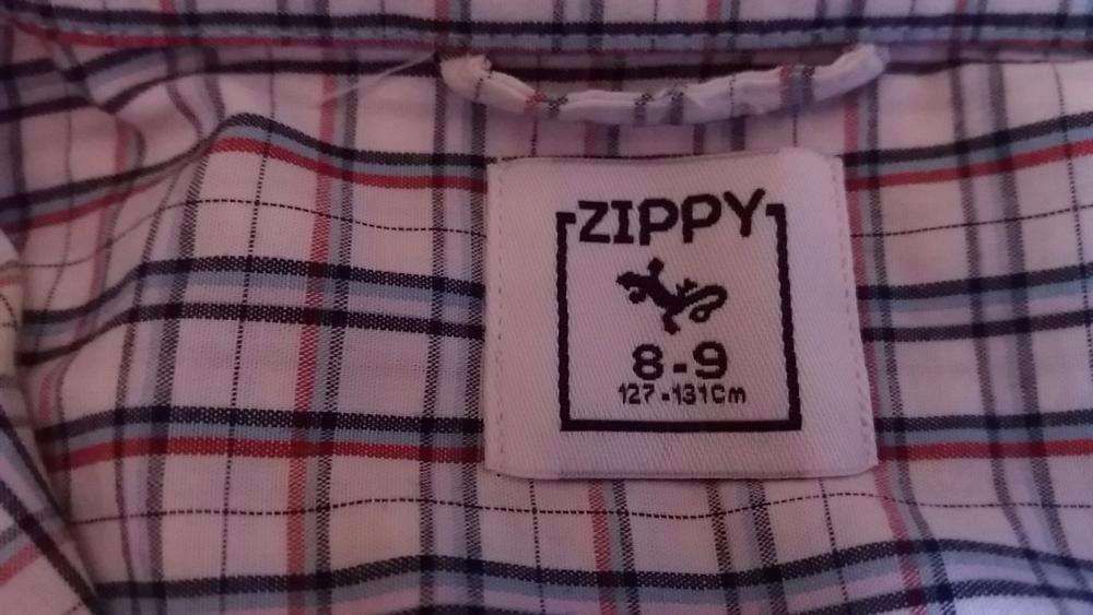 Camisa Manga Curta Zippy (8-9 Anos)