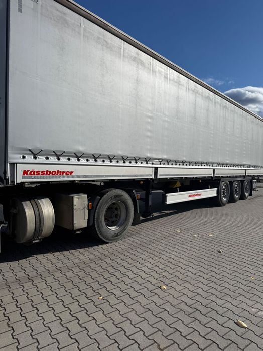 Naczepa Kassbohrer burto firanka