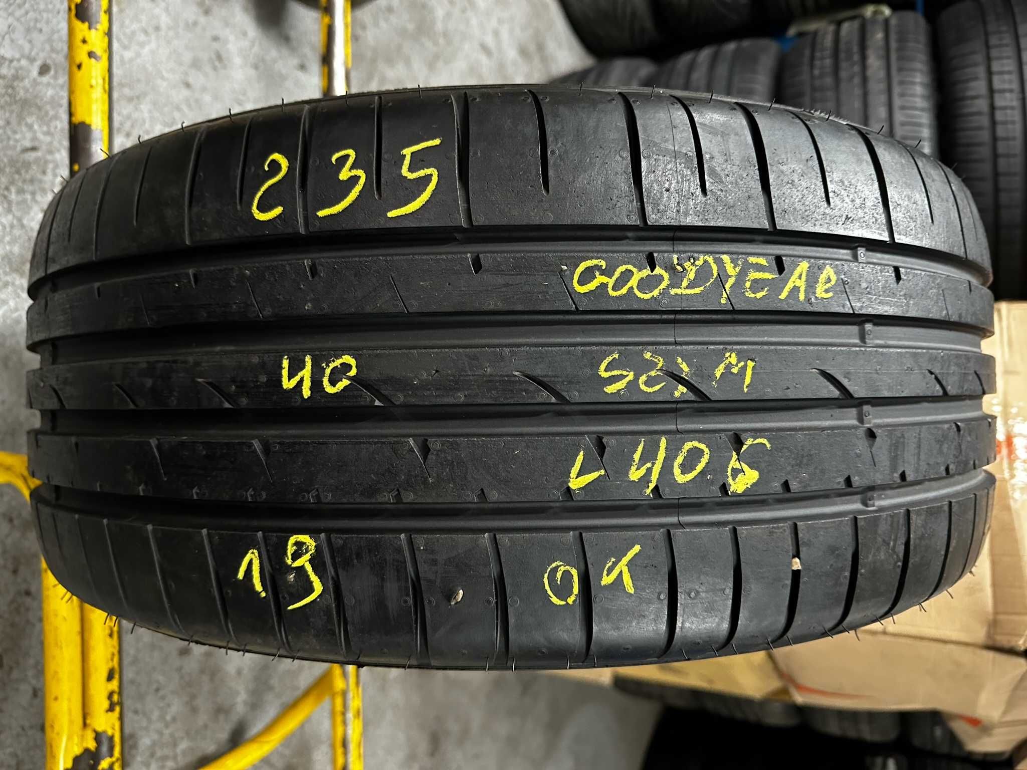 1X Opona Letnia 235/40R19 92Y GOODYEAR EAGLE F1 ASYMMETRIC 2 Nowa