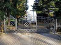 Nowoczesne ogrodzenia kute, bramy, balustrady, furki