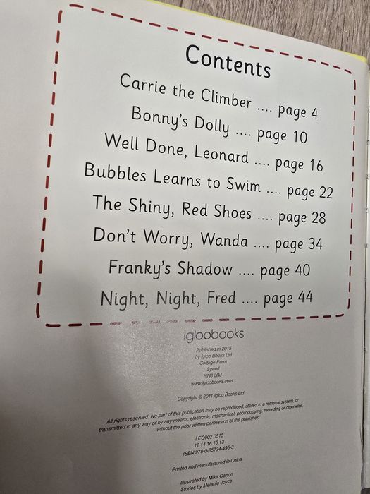 Książka angielski 3 latka