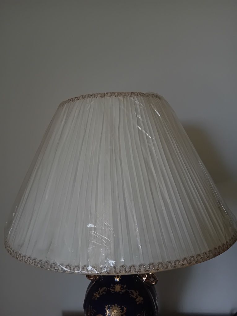 Eleganckie Lampy Porcelanowe 2szt /Meble stylowe Tarnogród