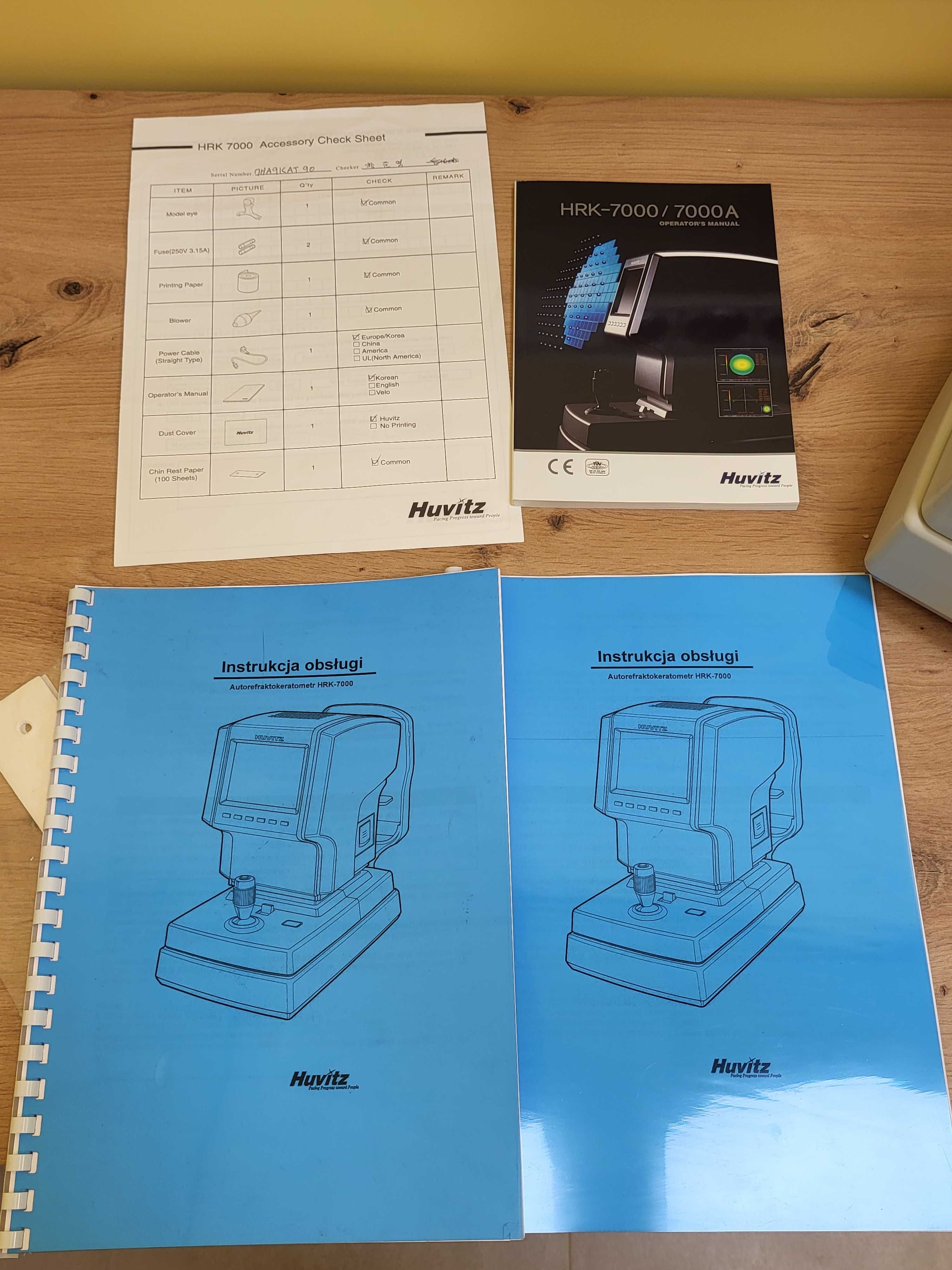 Autorefraktometr HUVITZ 7000A