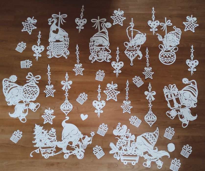 Новорічні наліпки вікна. Приймаю замовлення