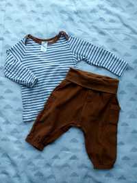 Komplet niemowlęcy spodnie i bluzka