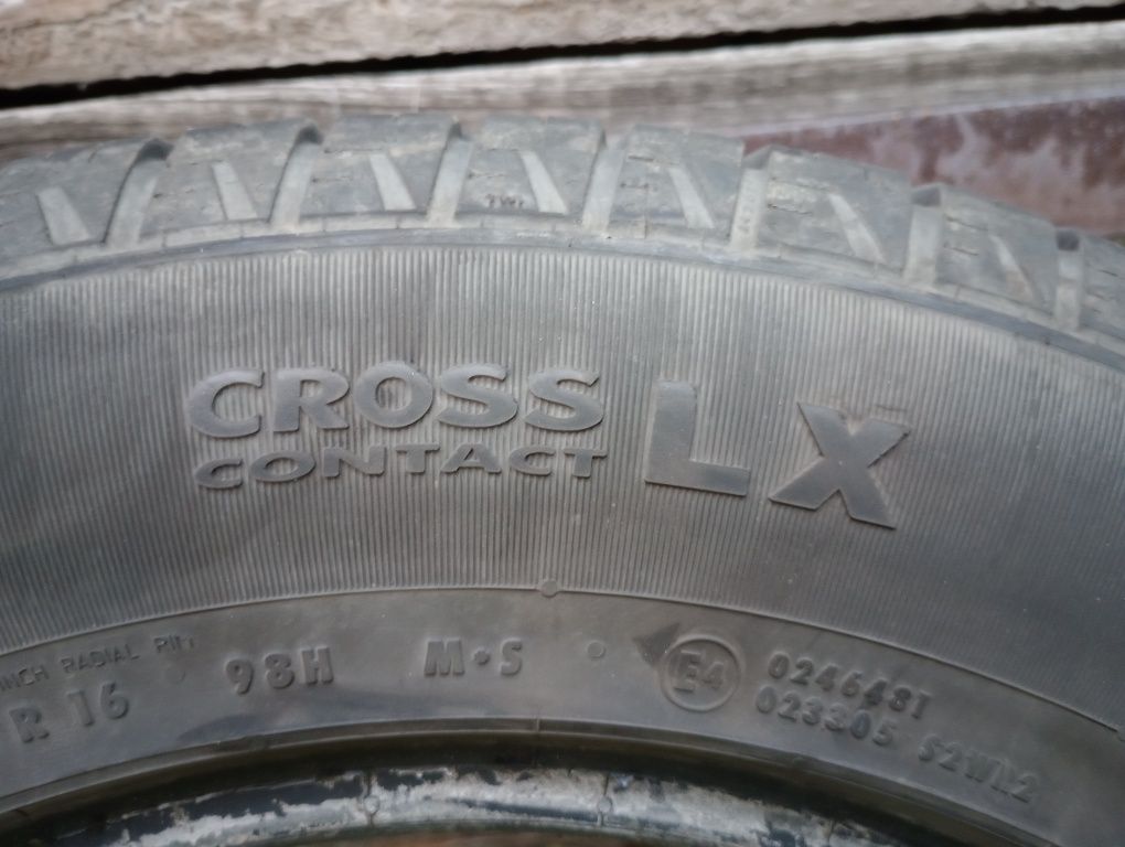 215/65 R16 Continental cross contact lx