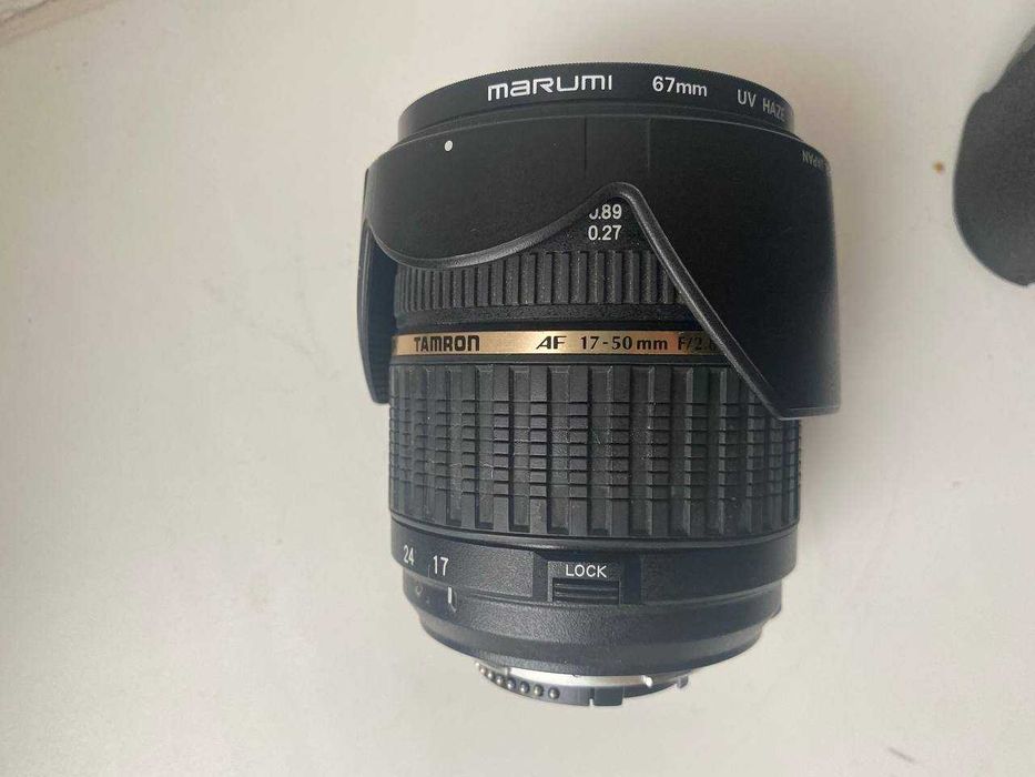 Объектив Tamron SP AF 17-50 mm F2,8(IF) для Nikon + ПОДАРОК Nikon D200