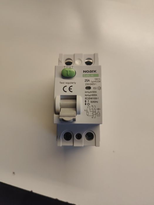 Wyłącznik różnicowy NOARK 25A