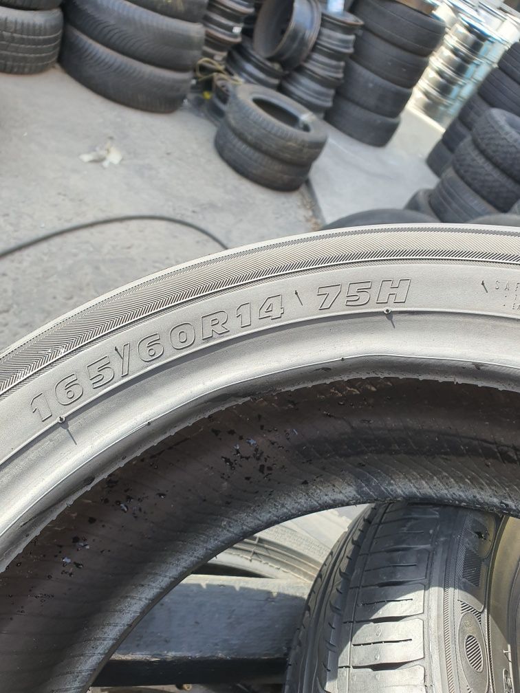 Літні Kumho Solus KH 17 R14 165 60 2шт-2000грн.