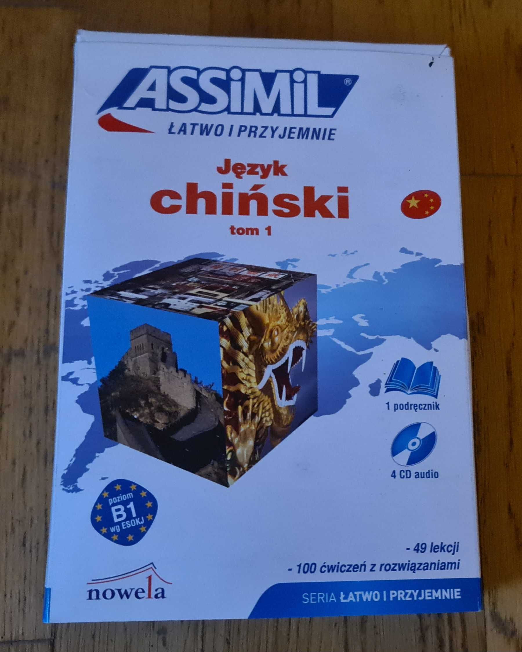 Język chiński część 1 kurs Metoda Assimil poziom B1 początkujący