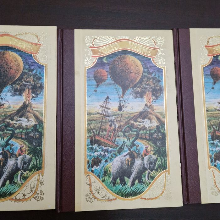 Coleção de 6 Livros Julio Verne