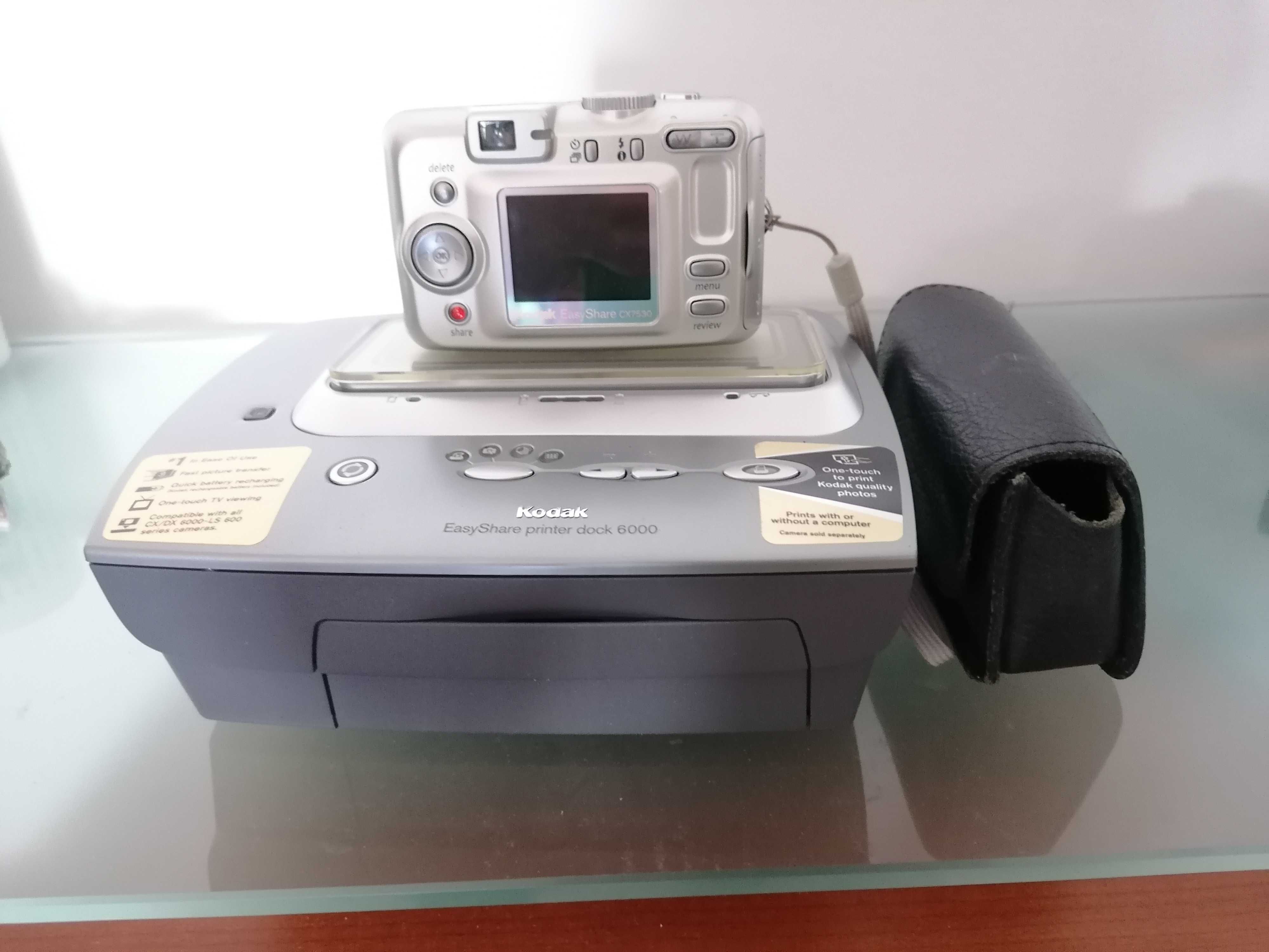 Impressora e máquina fotográfica Kodak
