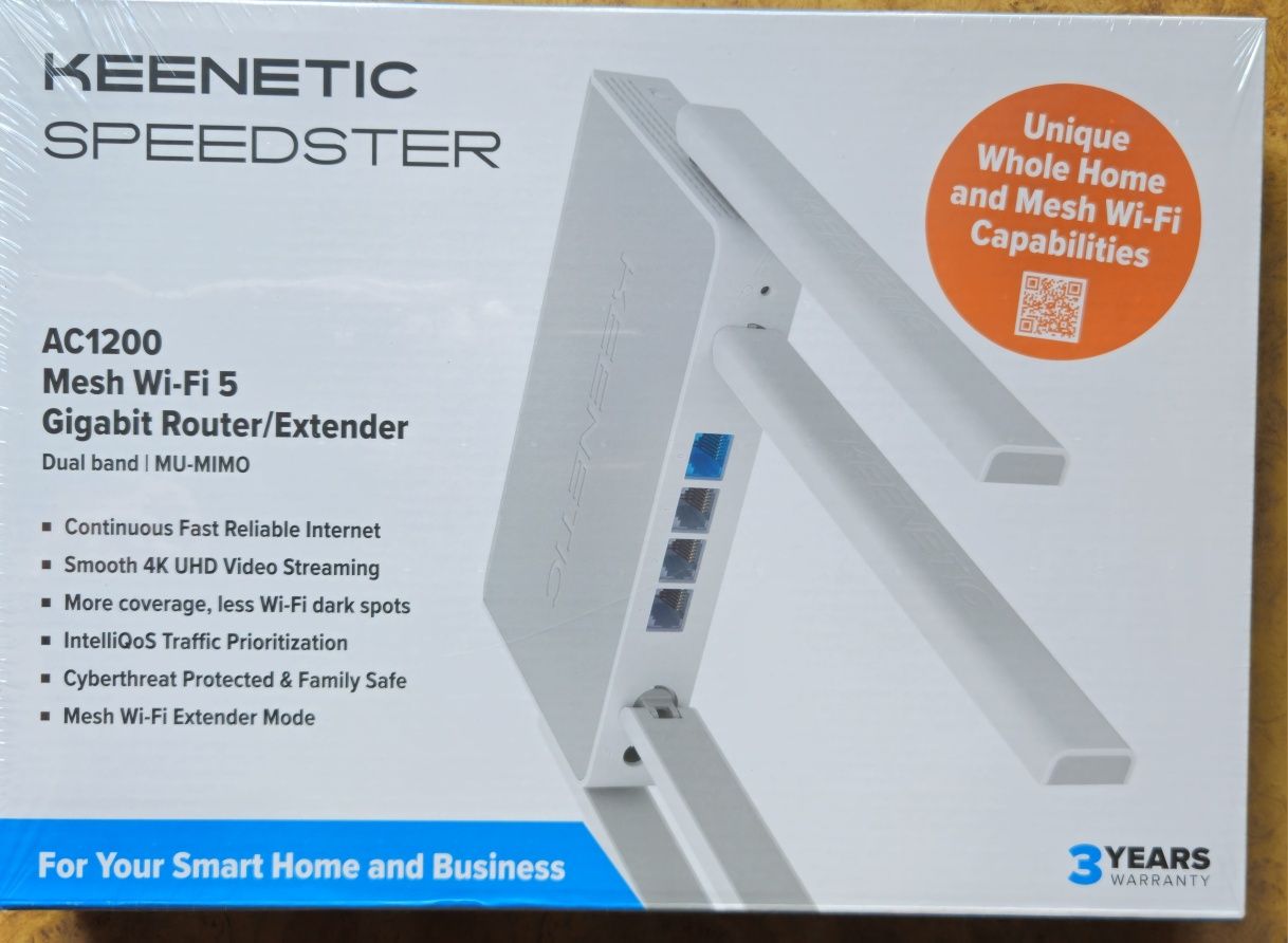 Wifi маршрутизатор Keenetic speedster kn-3012